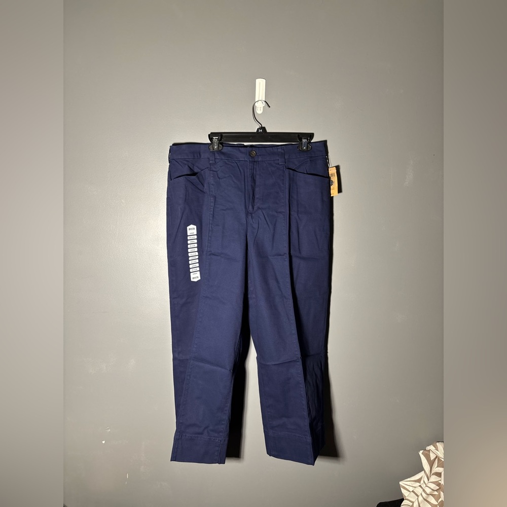 Duluth Women's Workday Warrior Wide Leg Chino Size 16 Regular - Picture 2 of 6